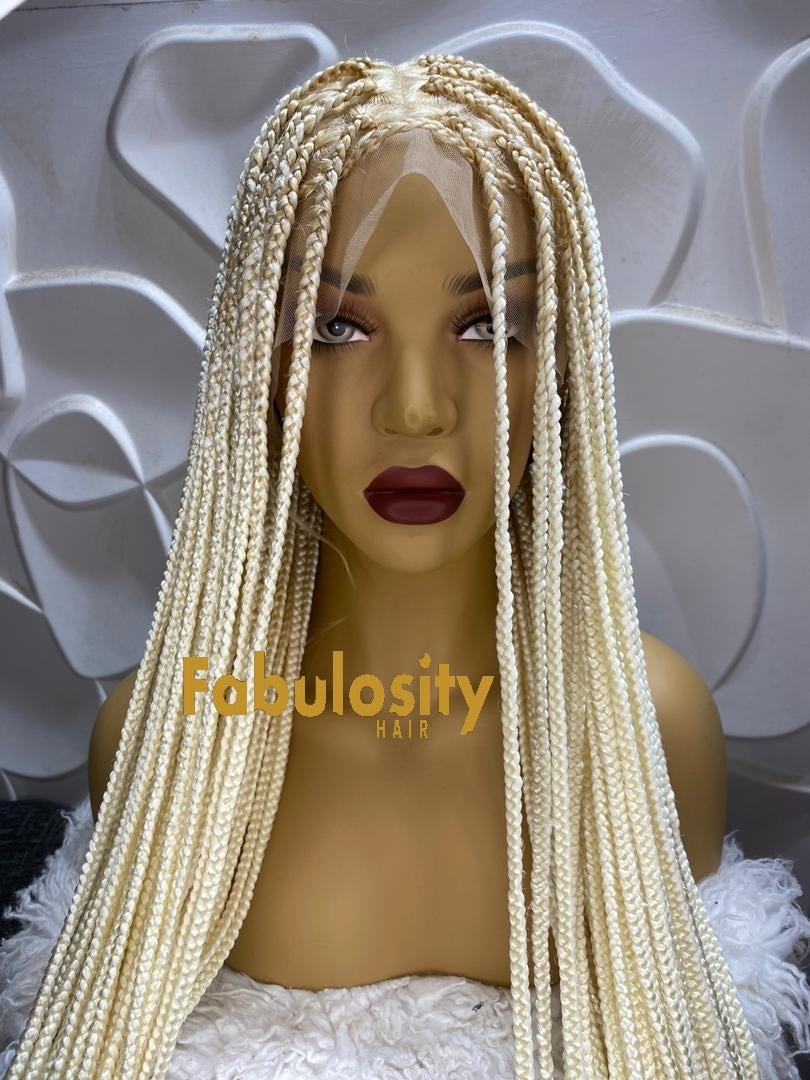 Full lace knotless authentic braided wig