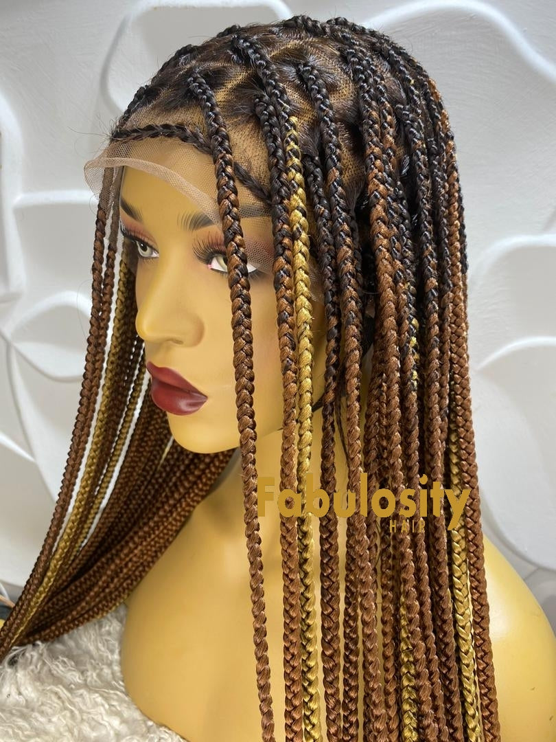 Offers Braided lace wig unit